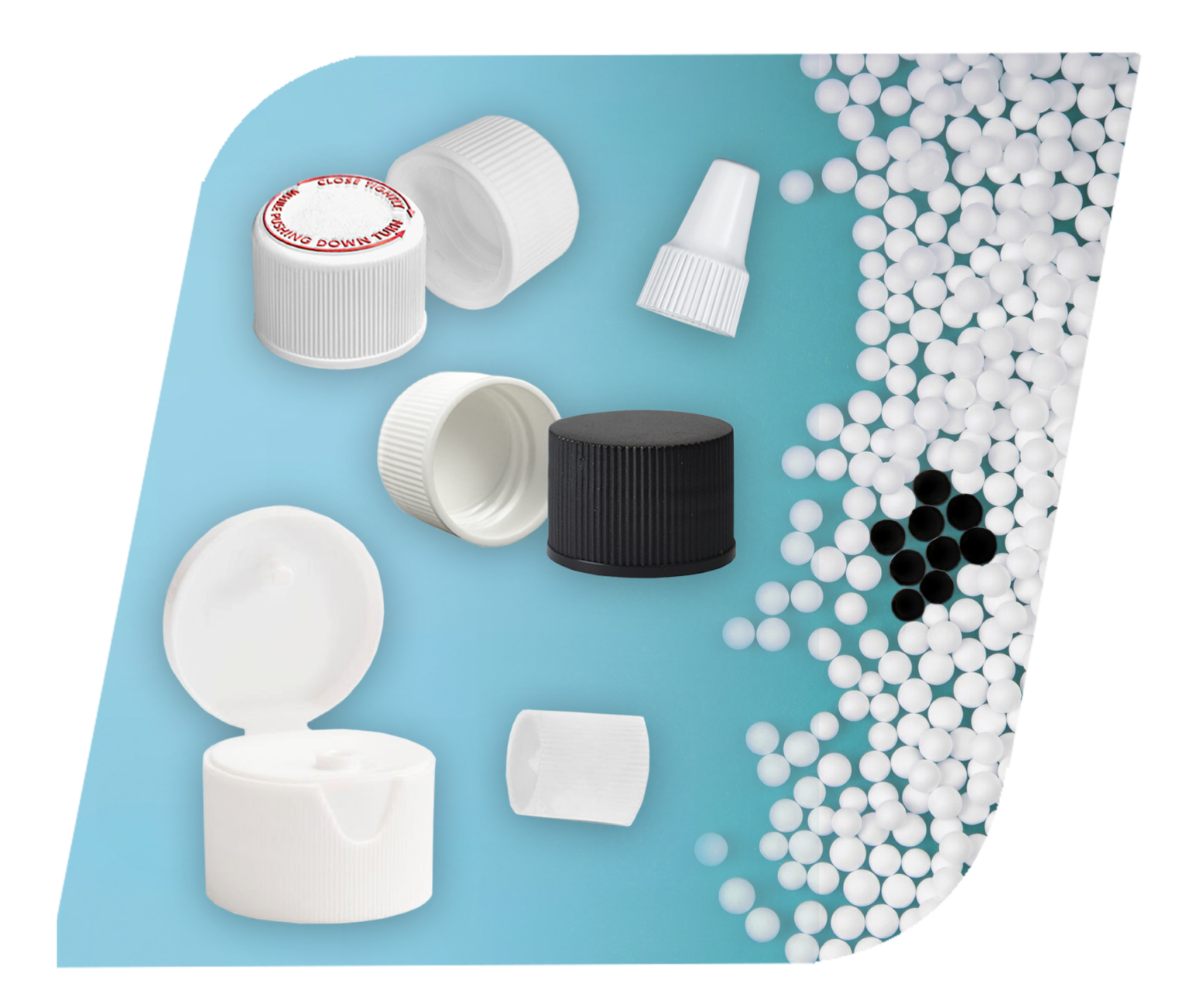 Caps & Closures For Tubes Montebello Packaging