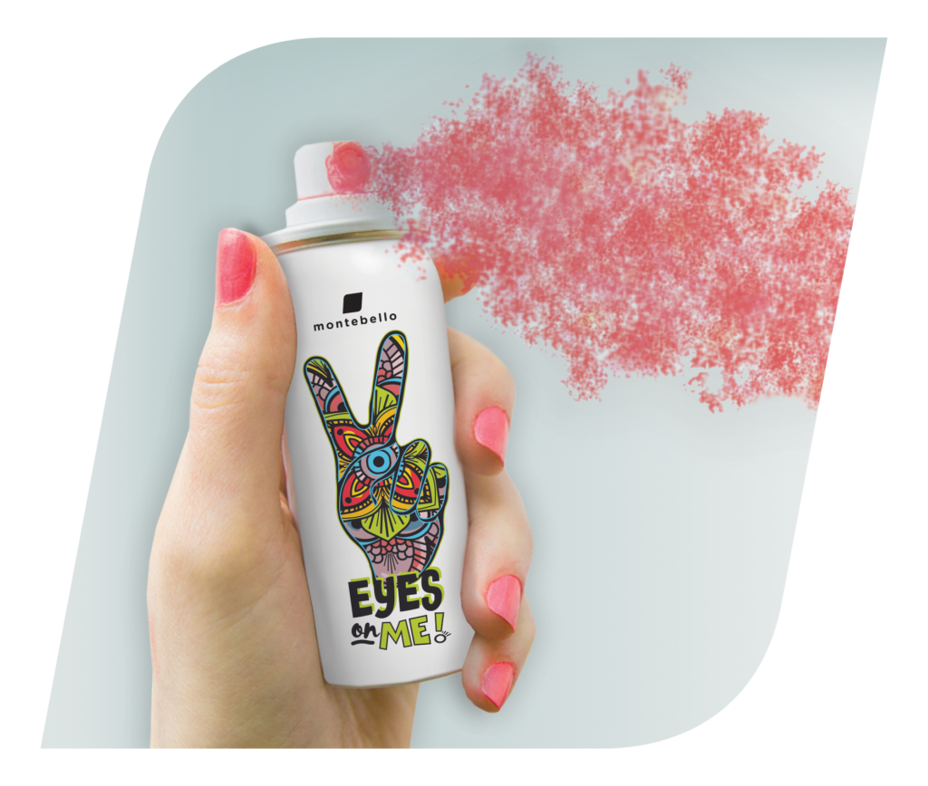 small aluminum aerosol spray can